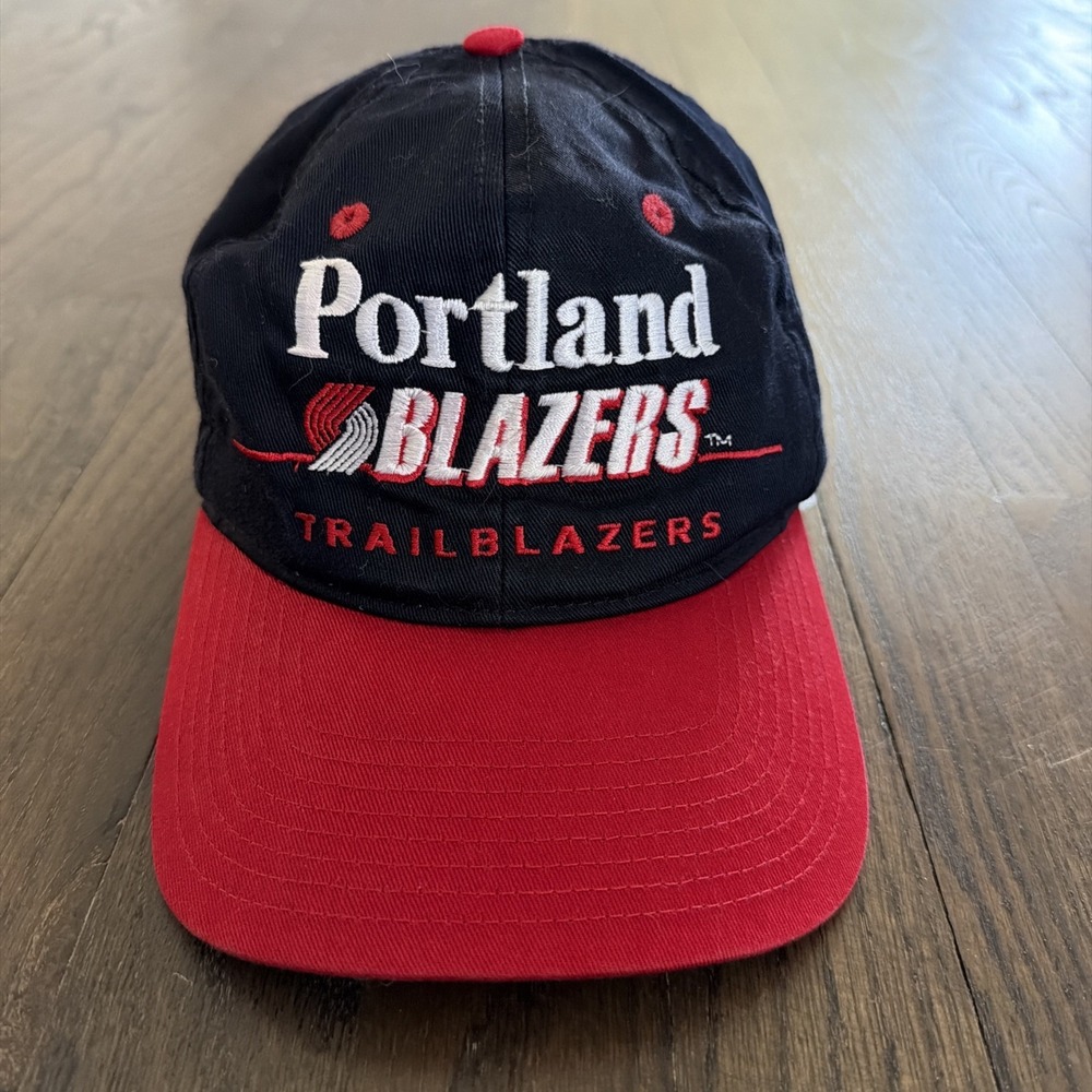 Vintage Blazers Trailblazers Hat Official NBA Product